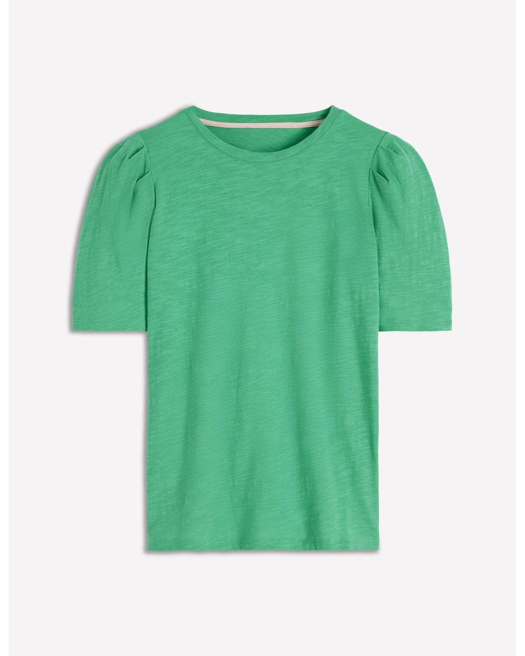 Boden Green Sophie Puff Sleeve T-Shirt