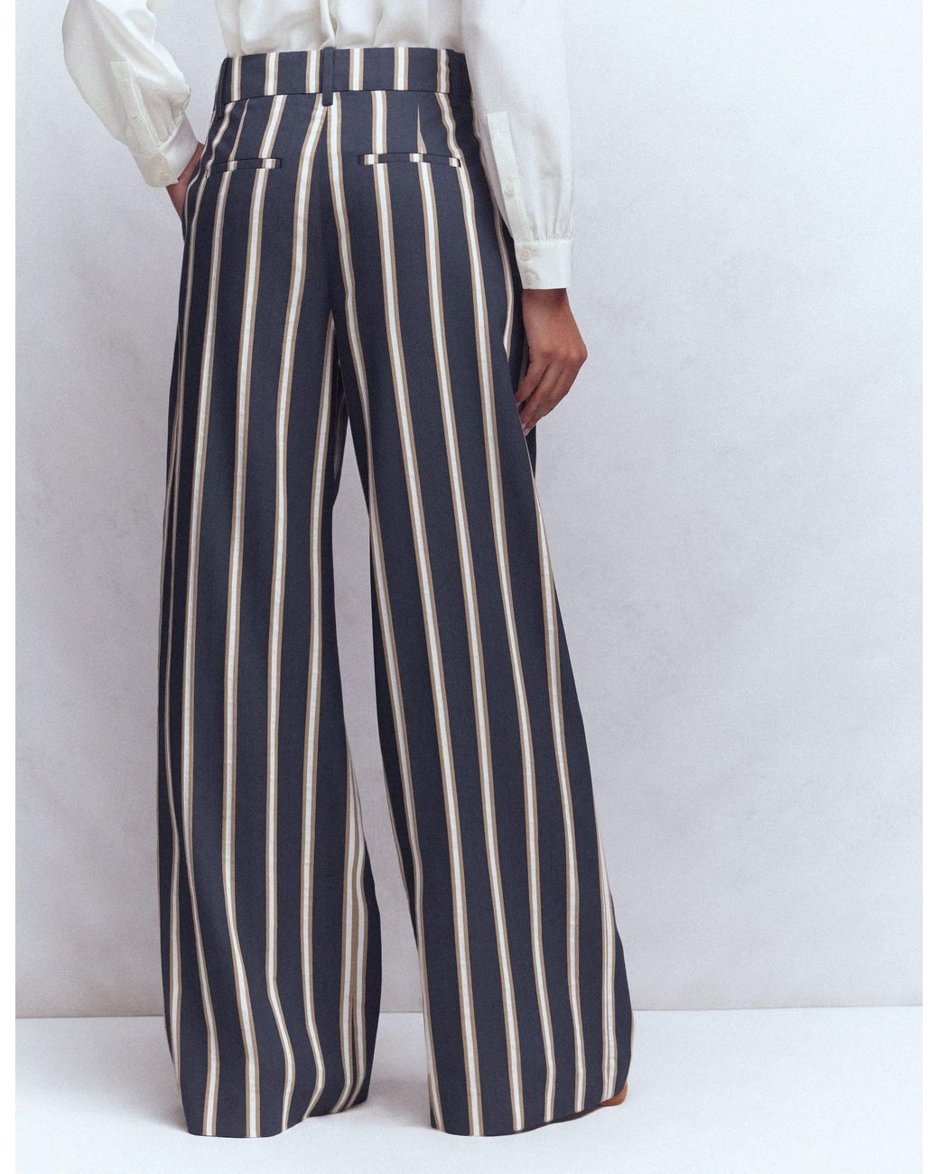 Boden White Kensington Tailored Trousers