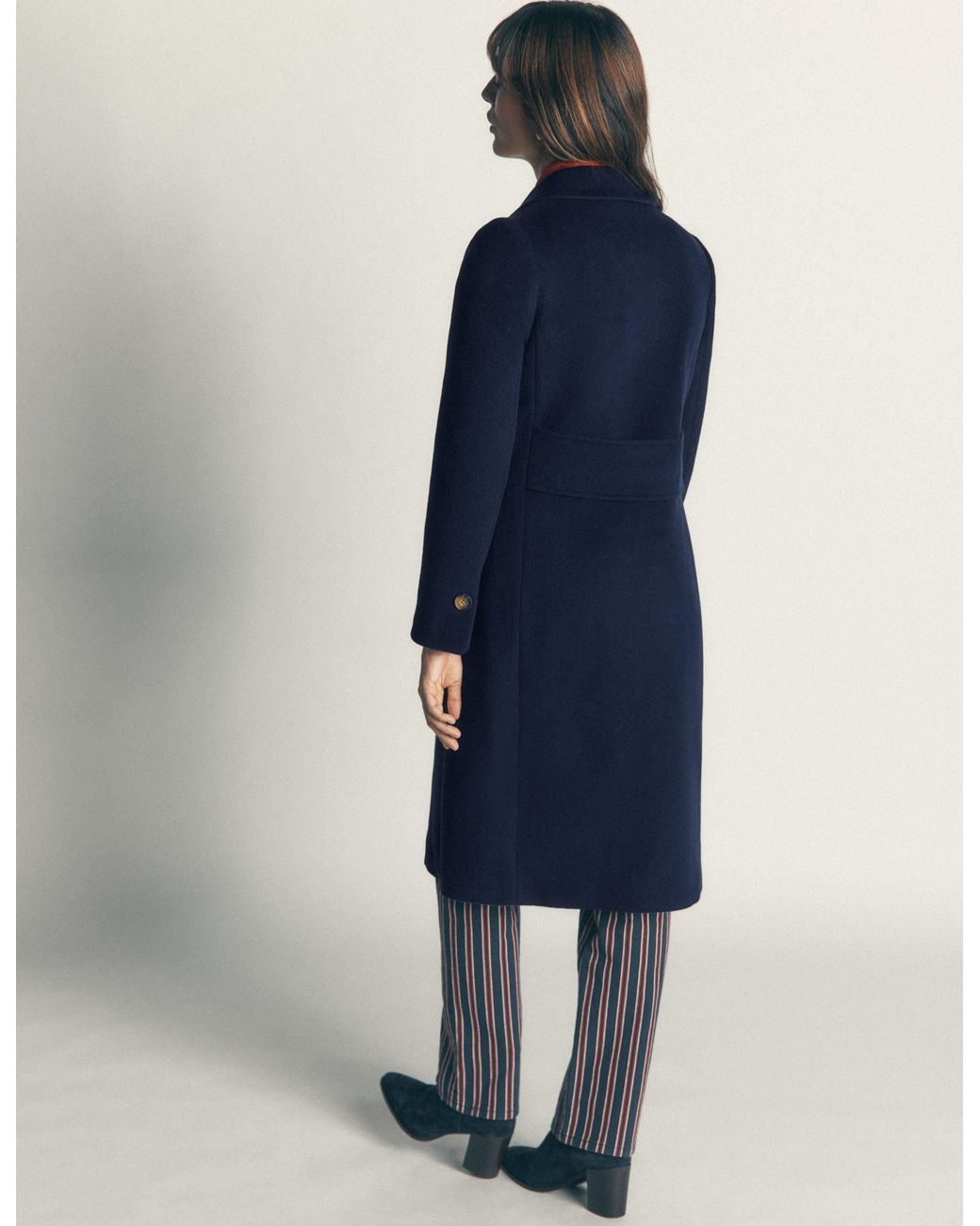 Boden Red Aylesford Midi Coat