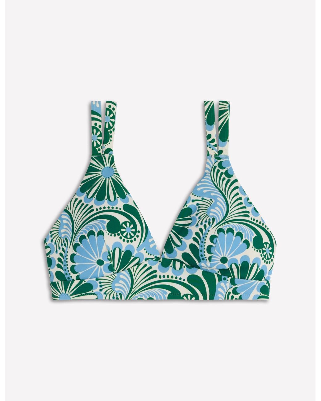 Boden Blue Arles Bikini Top