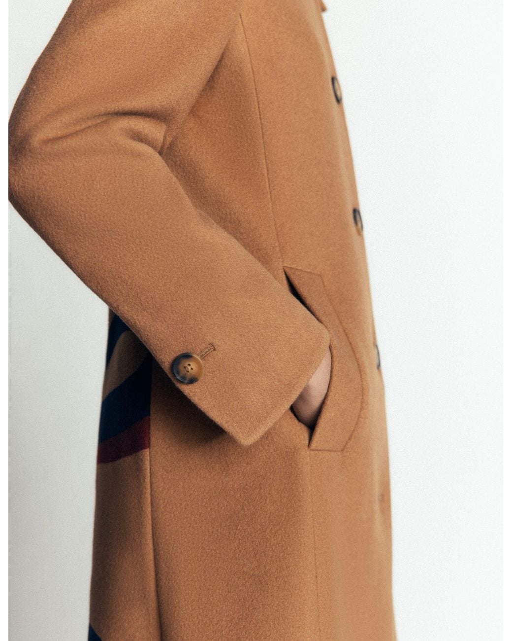 Boden Blue Aylesford Midi Coat