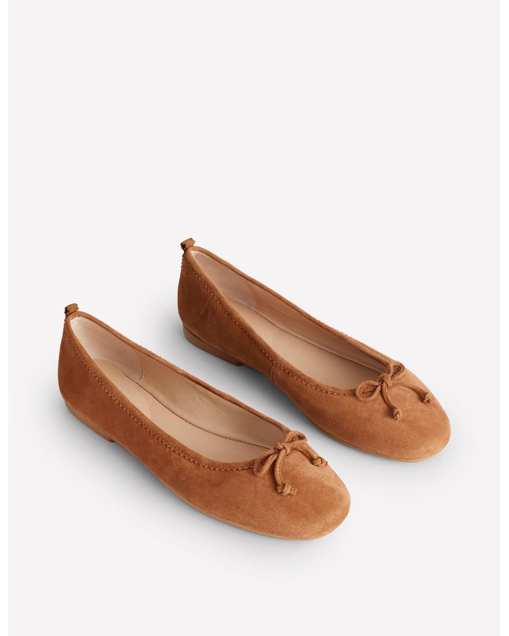 Boden Blue Kitty Flexi Sole Ballet Pumps