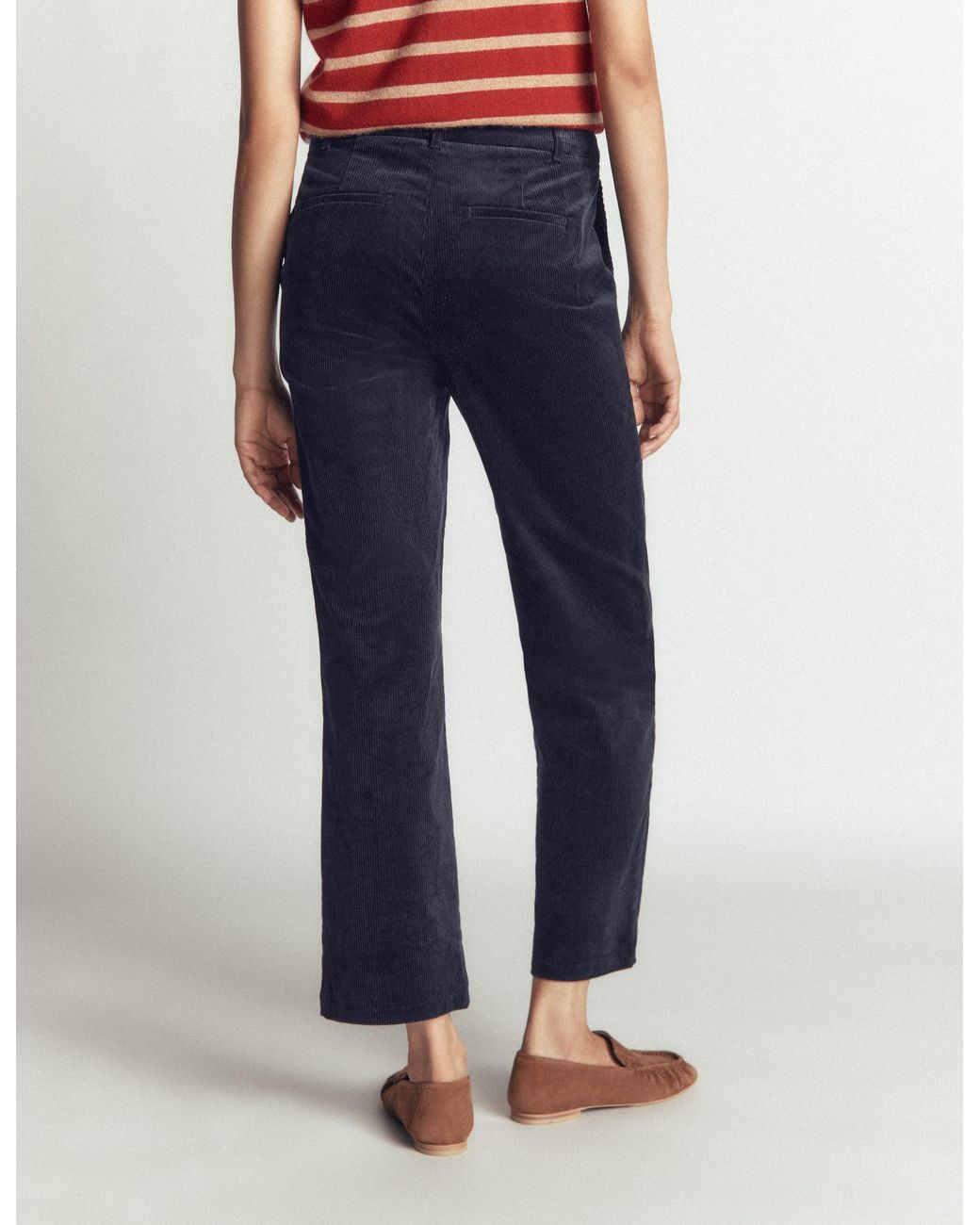 Boden Red Canonbury Cord Trousers
