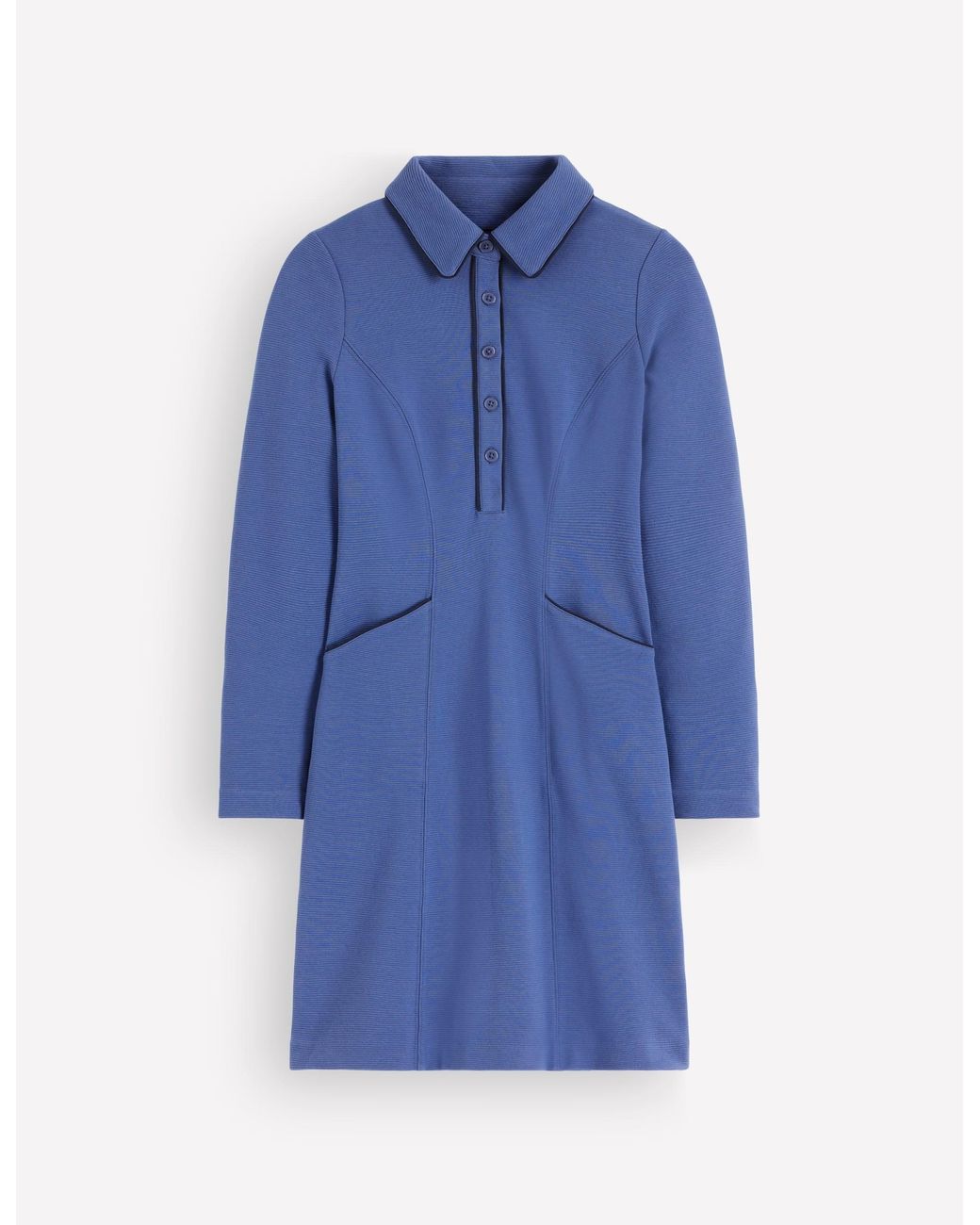 Boden Blue Catrin Shift Ottoman Dress