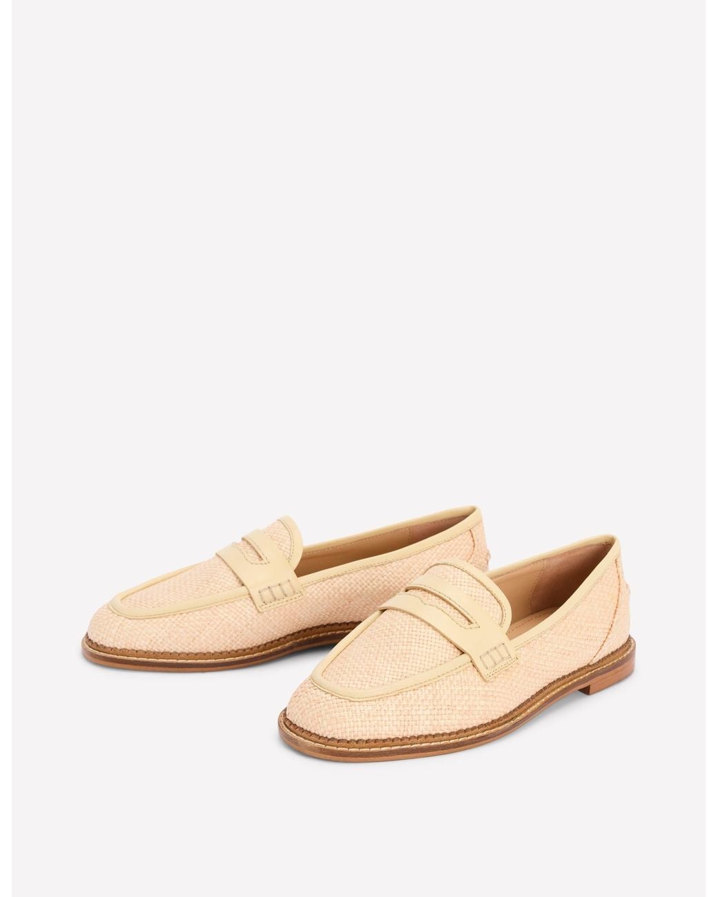 Boden Natural Nya Penny Loafers