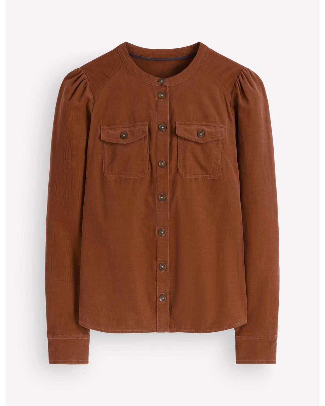 Boden Blue Thea Cord Shirt
