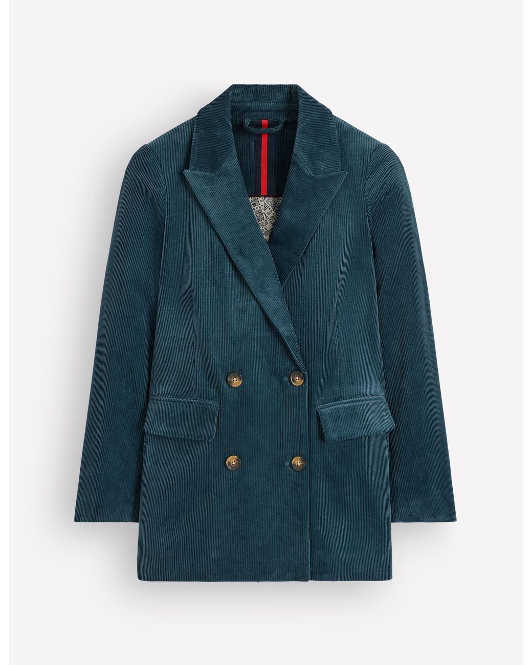 Boden Blue Double Breasted Blazer