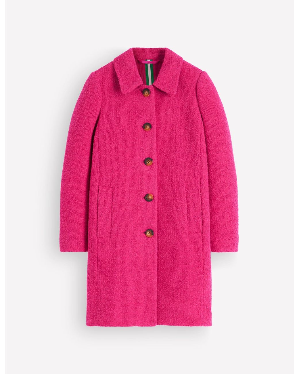 Boden Red Aylesford Wool Coat