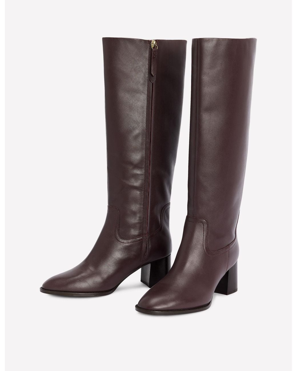 Boden Brown Skye Smart Knee Boots