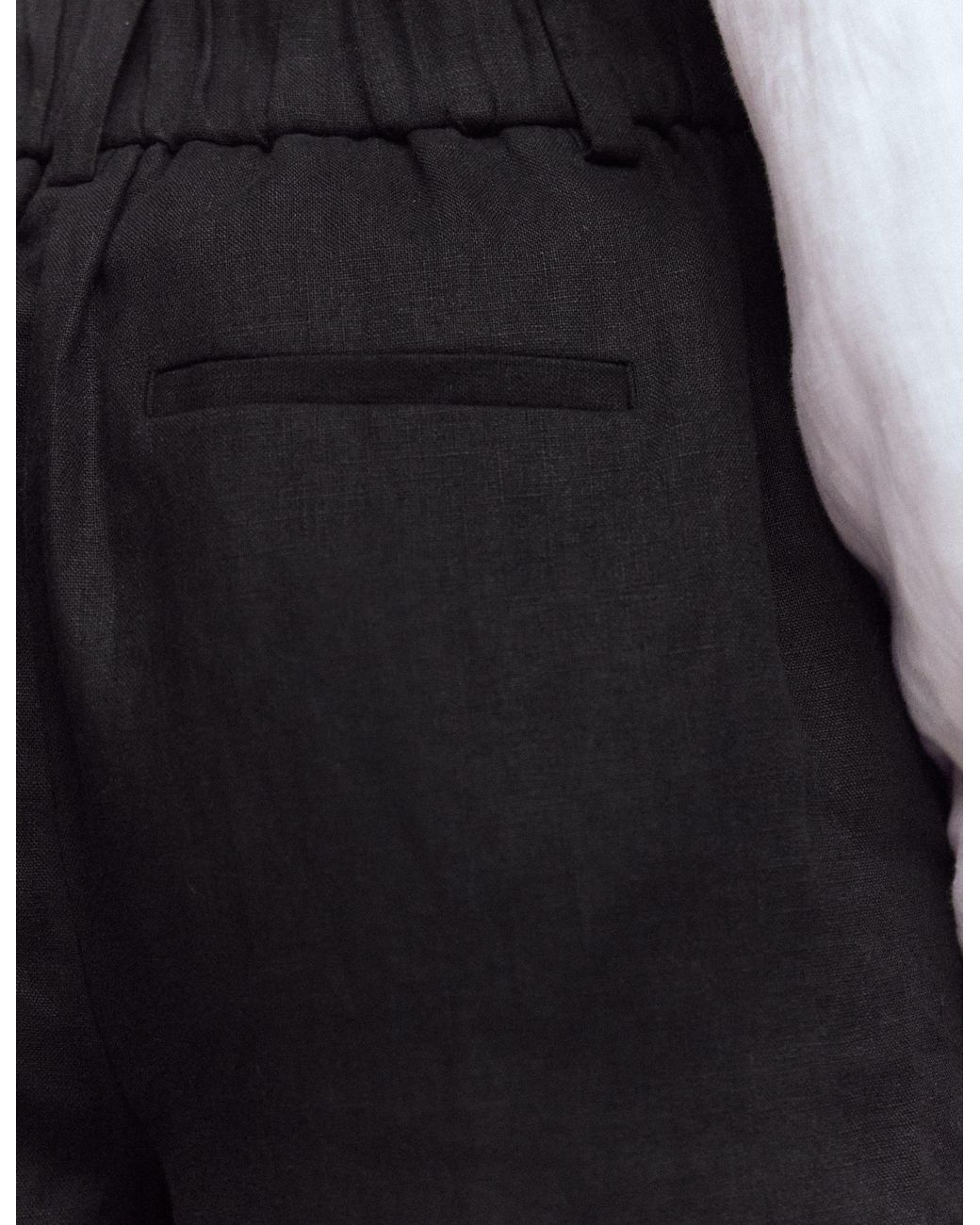 Boden White Kensington Linen Trousers