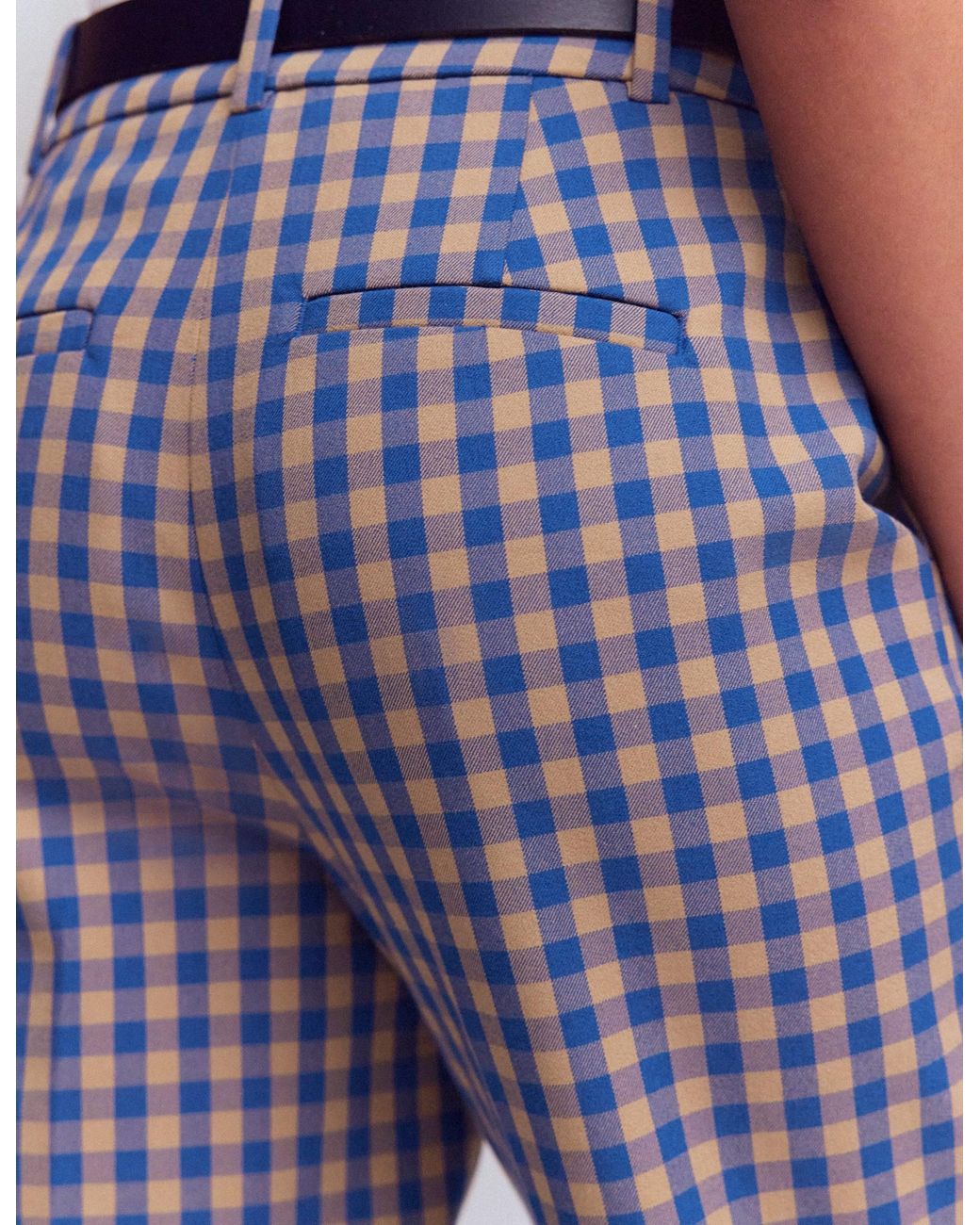 Boden Blue Canonbury Cotton 7/8 Trousers