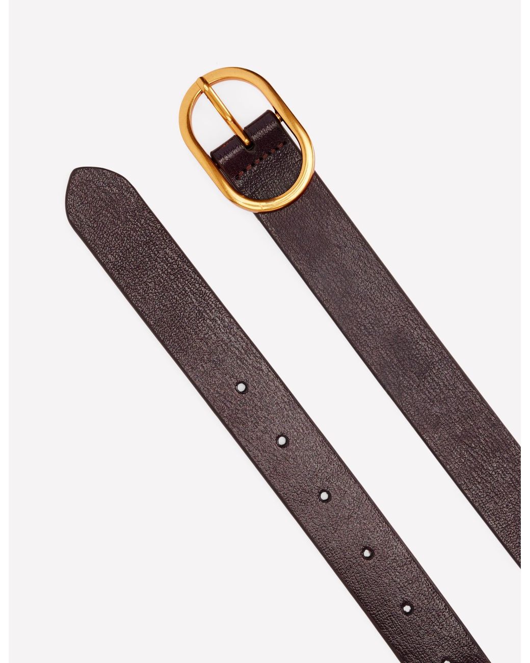 Boden Blue Classic Leather Belt