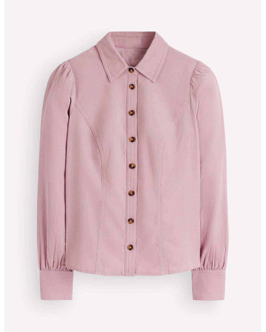 Boden Gray Sky Cord Shirt