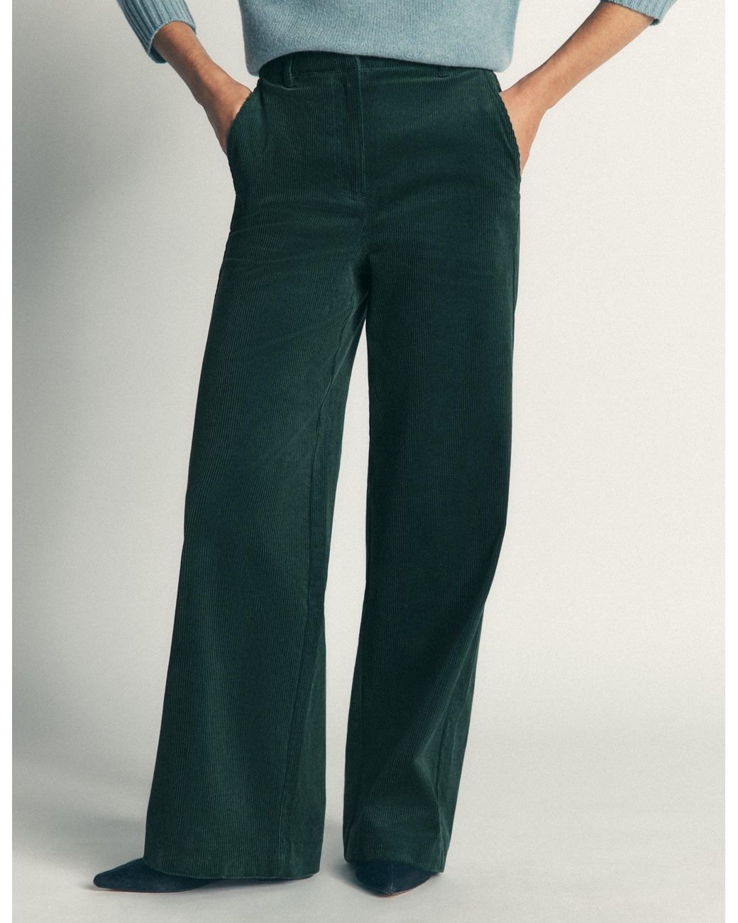 Boden Green Belgravia Cord Pants
