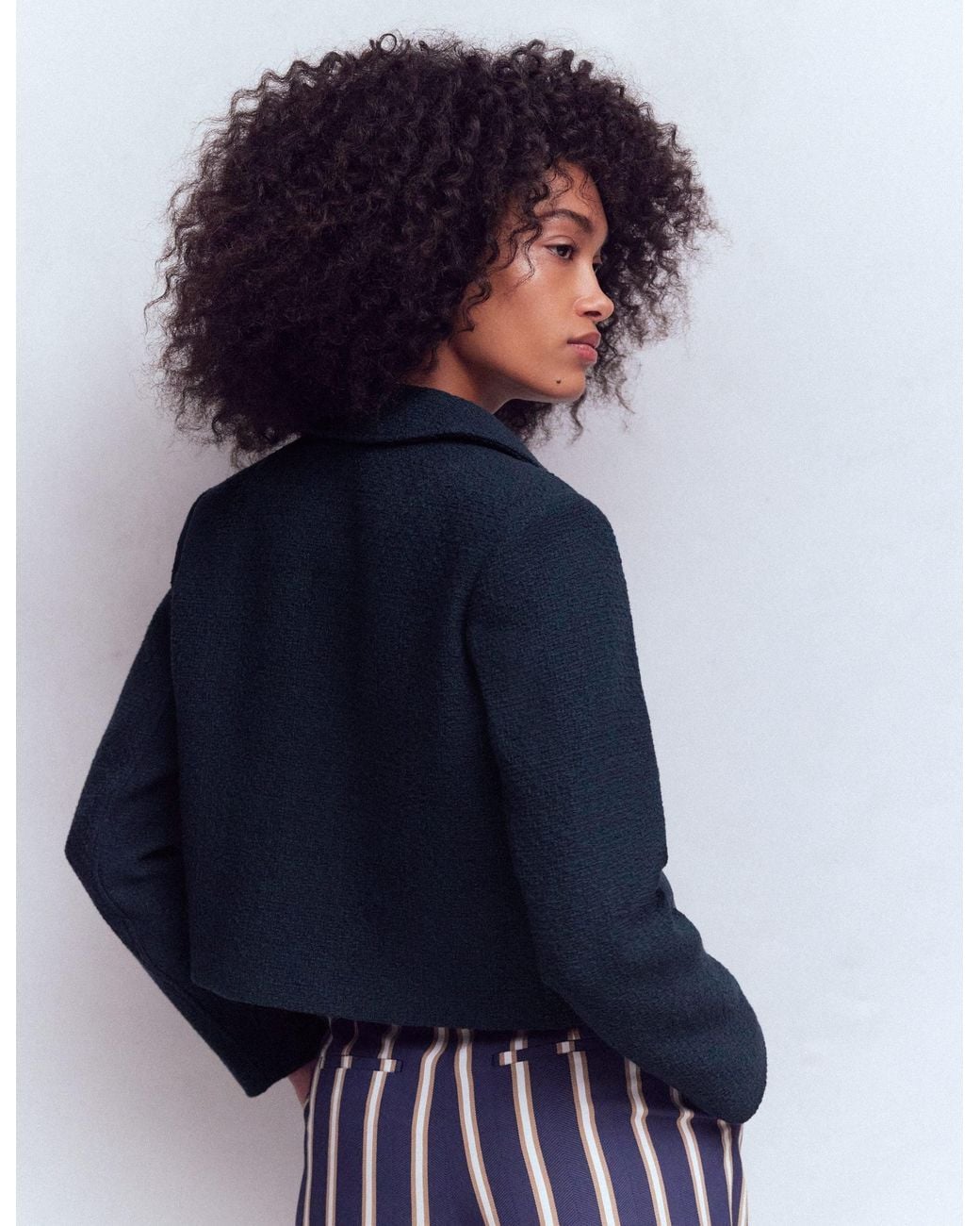 Boden Blue Lisburn Patch Pocket Jacket