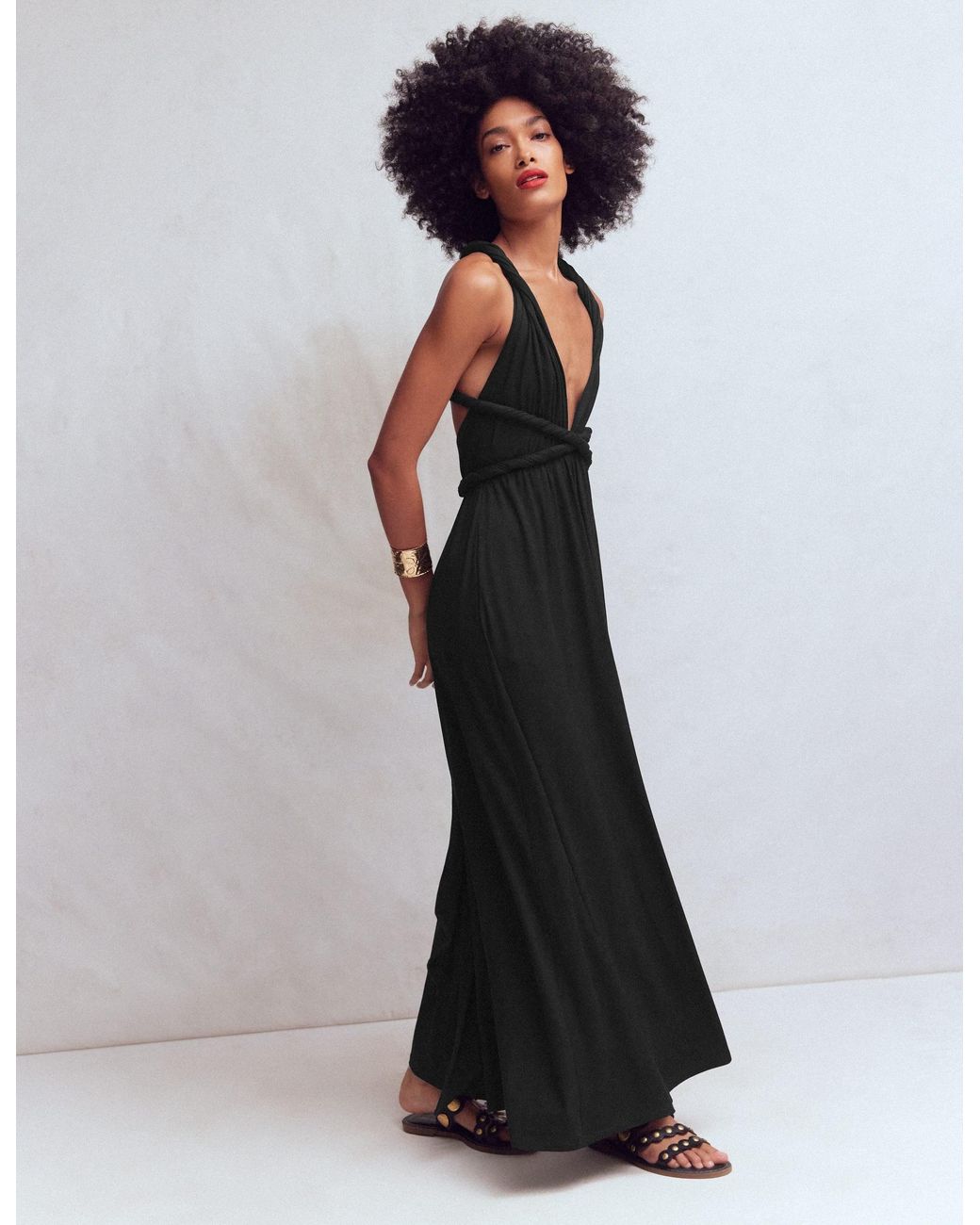Boden Blue Multiway Jersey Maxi Dress