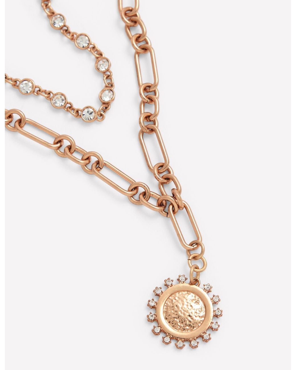 Boden White Metal Jewel Delicate Necklace