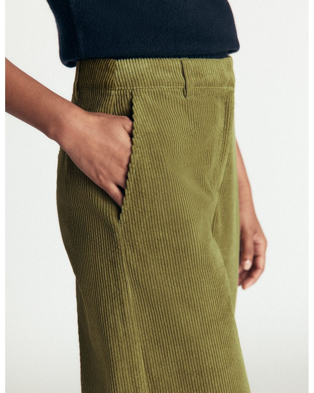 Boden Blue Belgravia Chunky Cord Pants