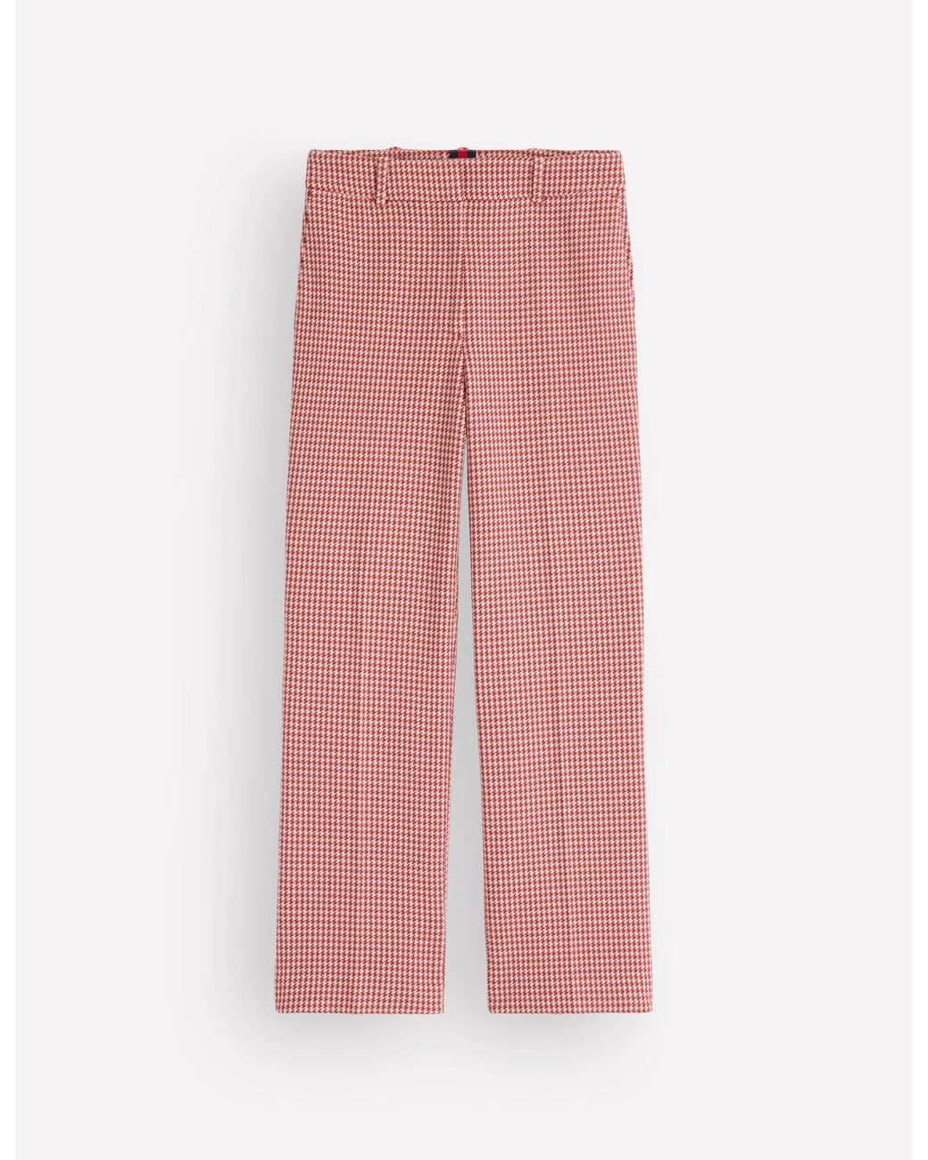 Boden Red Canonbury Cotton 7/8 Trousers