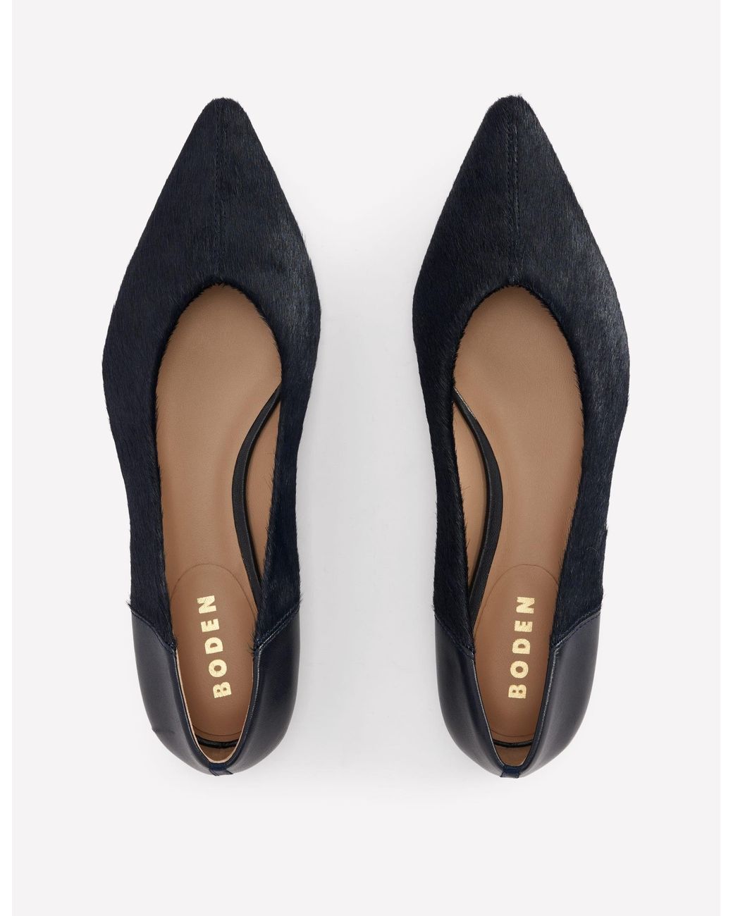 Boden Blue Nigella Pointed Toe Flats