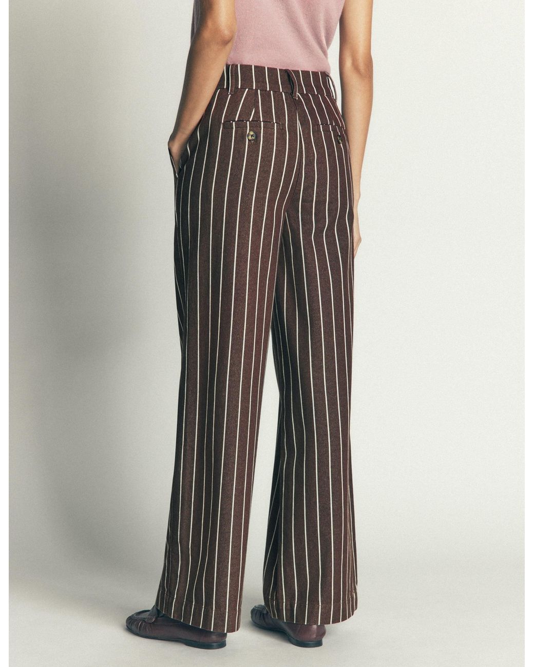 Boden Brown Belgravia Twill Trousers