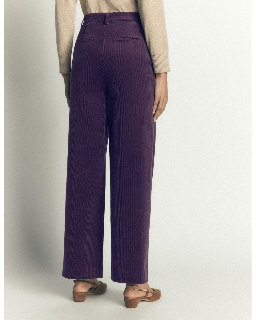 Boden Blue Belgravia Cord Trousers