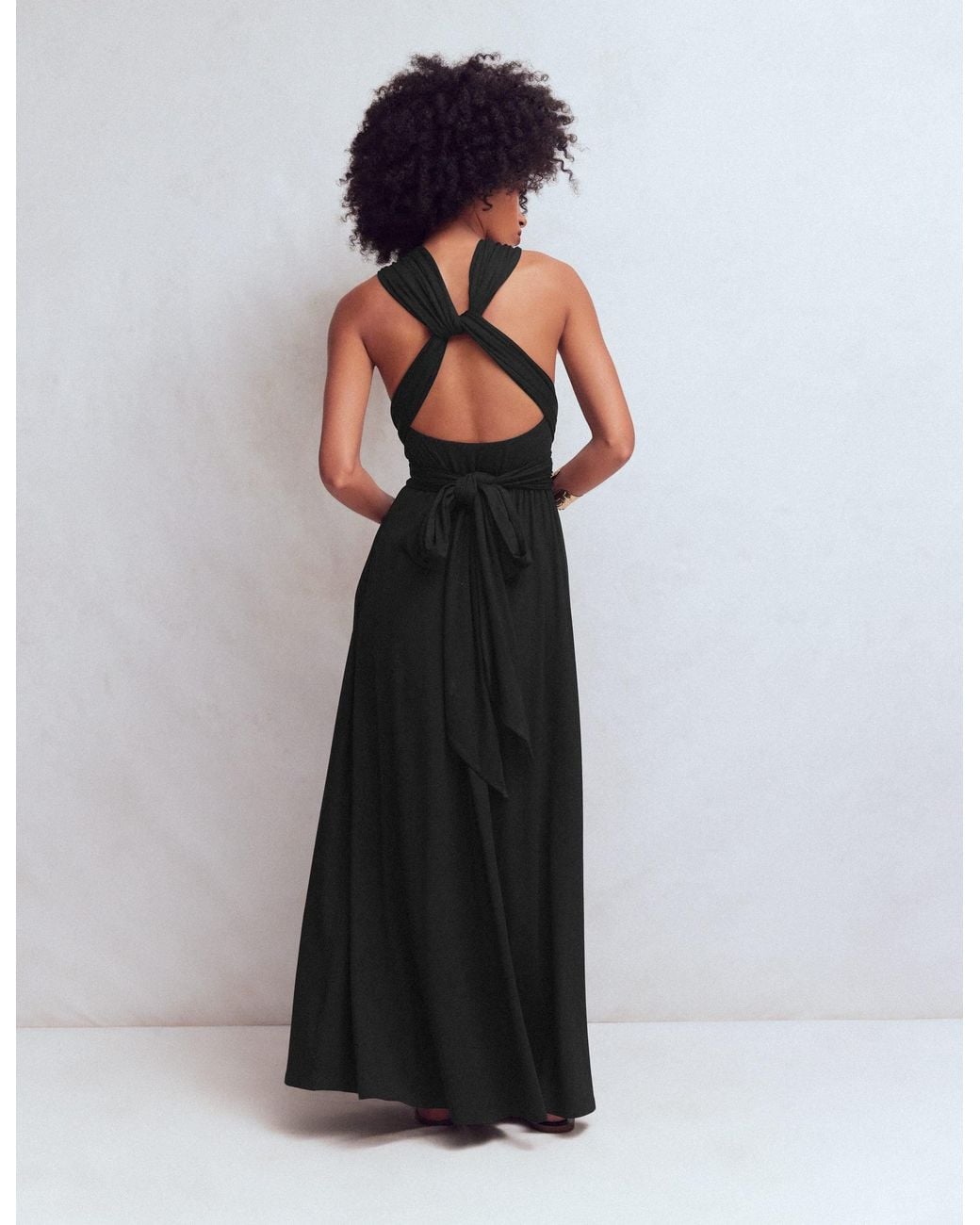 Boden Blue Multiway Jersey Maxi Dress