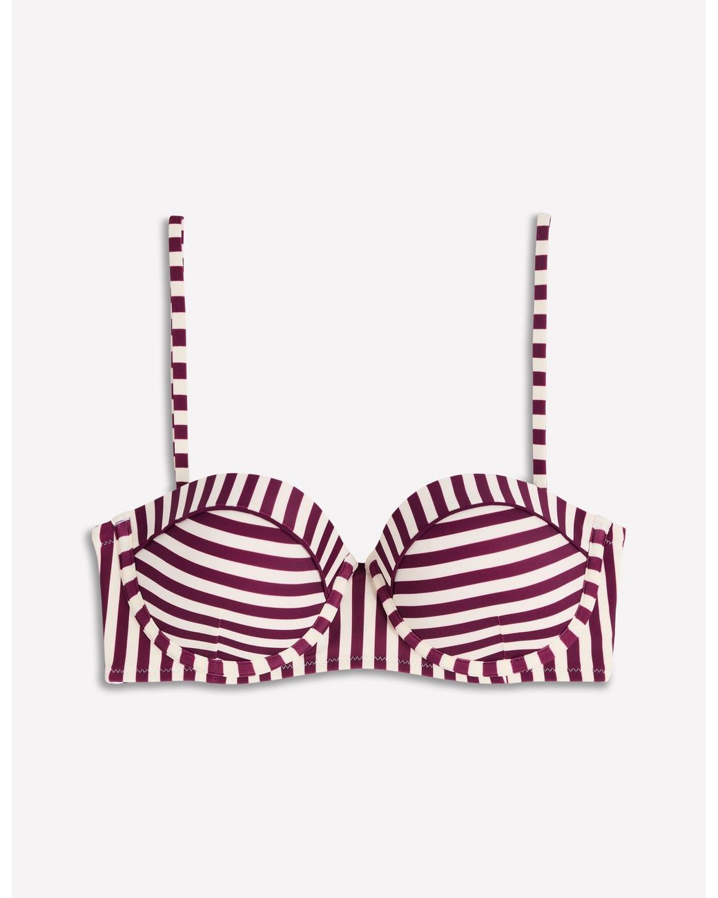 Boden Red Rhodes Cup Sized Bikini Top