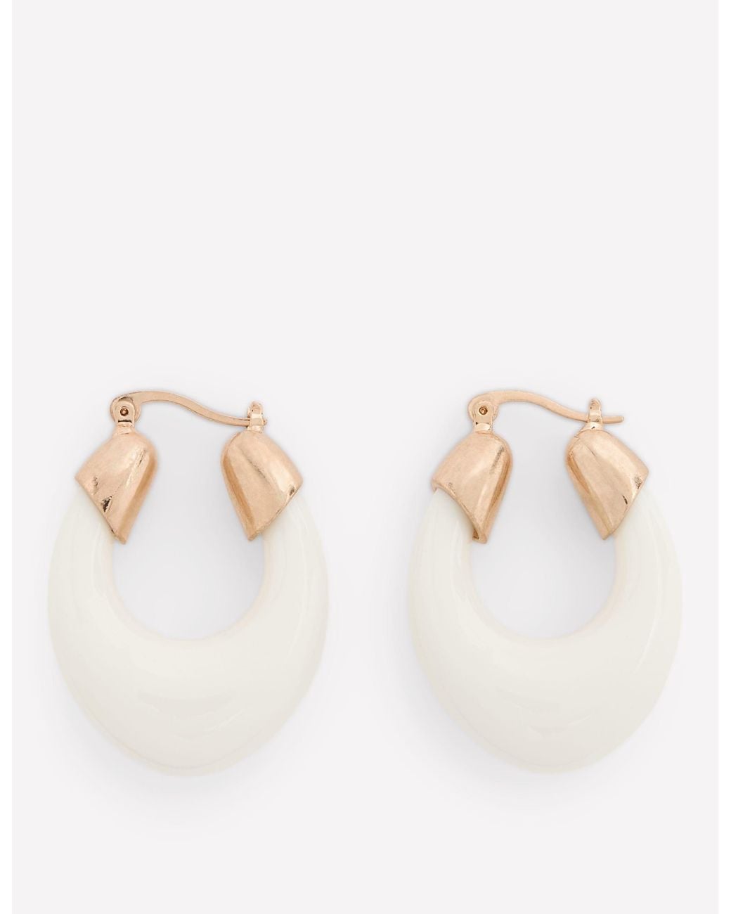 Boden Blue Curved Resin Hoops