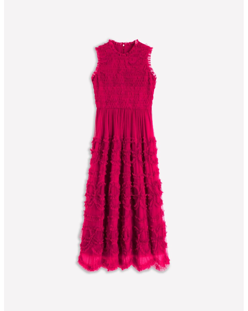 Boden Pink Tulle Bow Party Dress