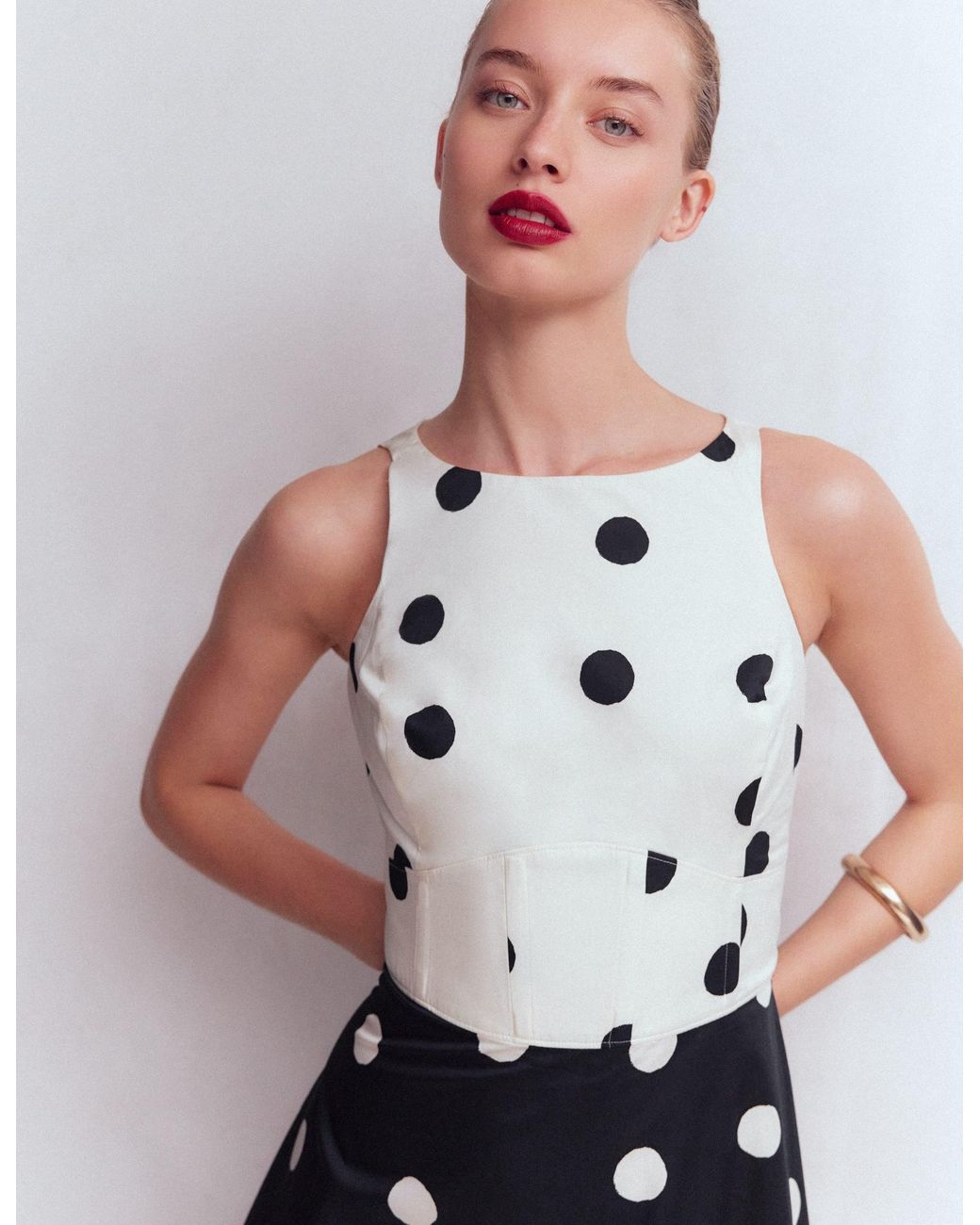Boden White Silvia Boned Bodice Maxi Dress