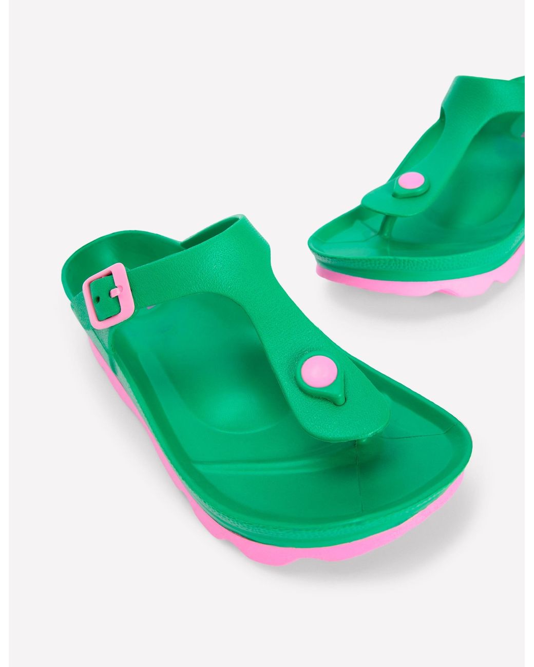 Boden Green Lyla Toe Post Sandals