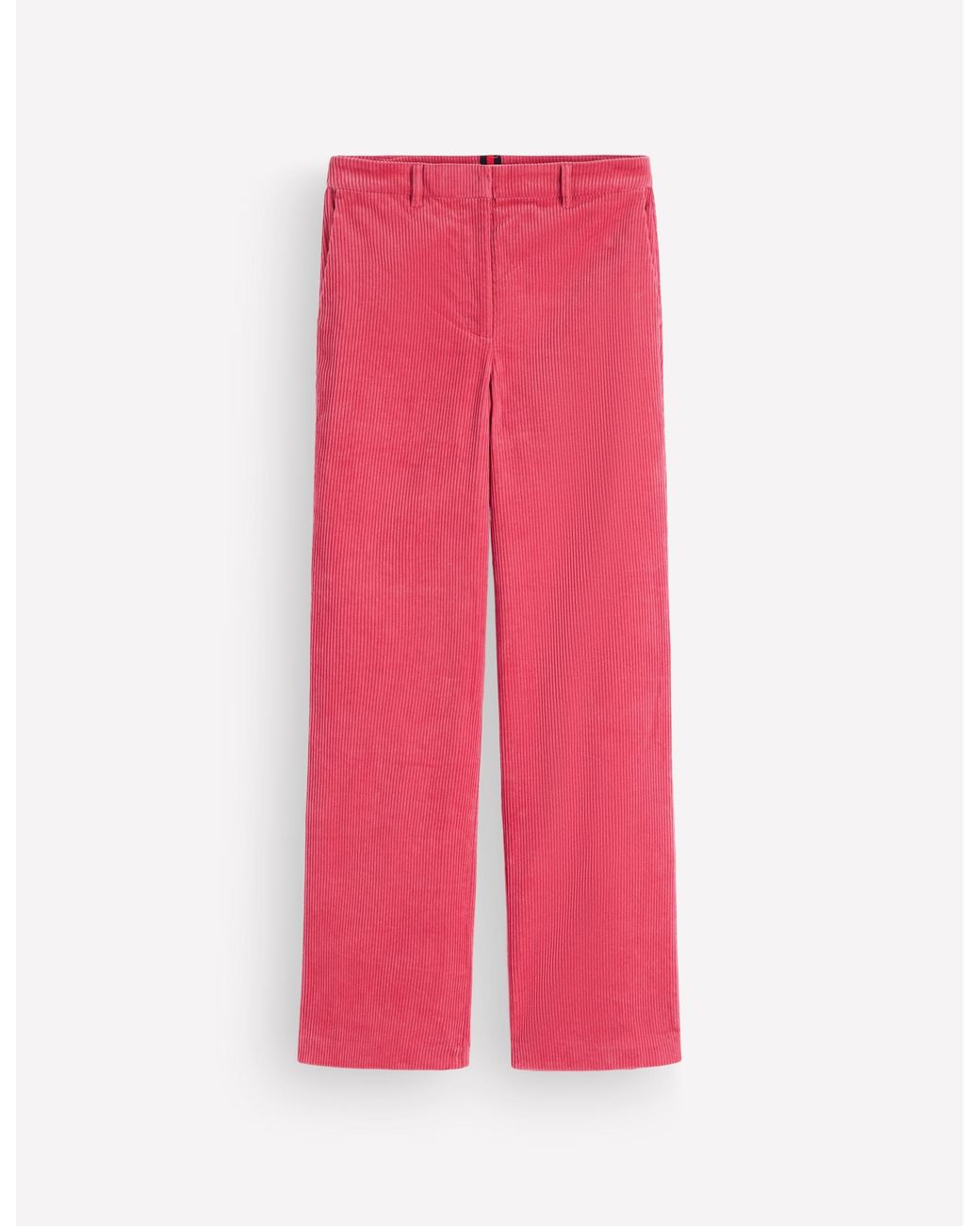 Boden Red Fitzrovia Cord Column Pants
