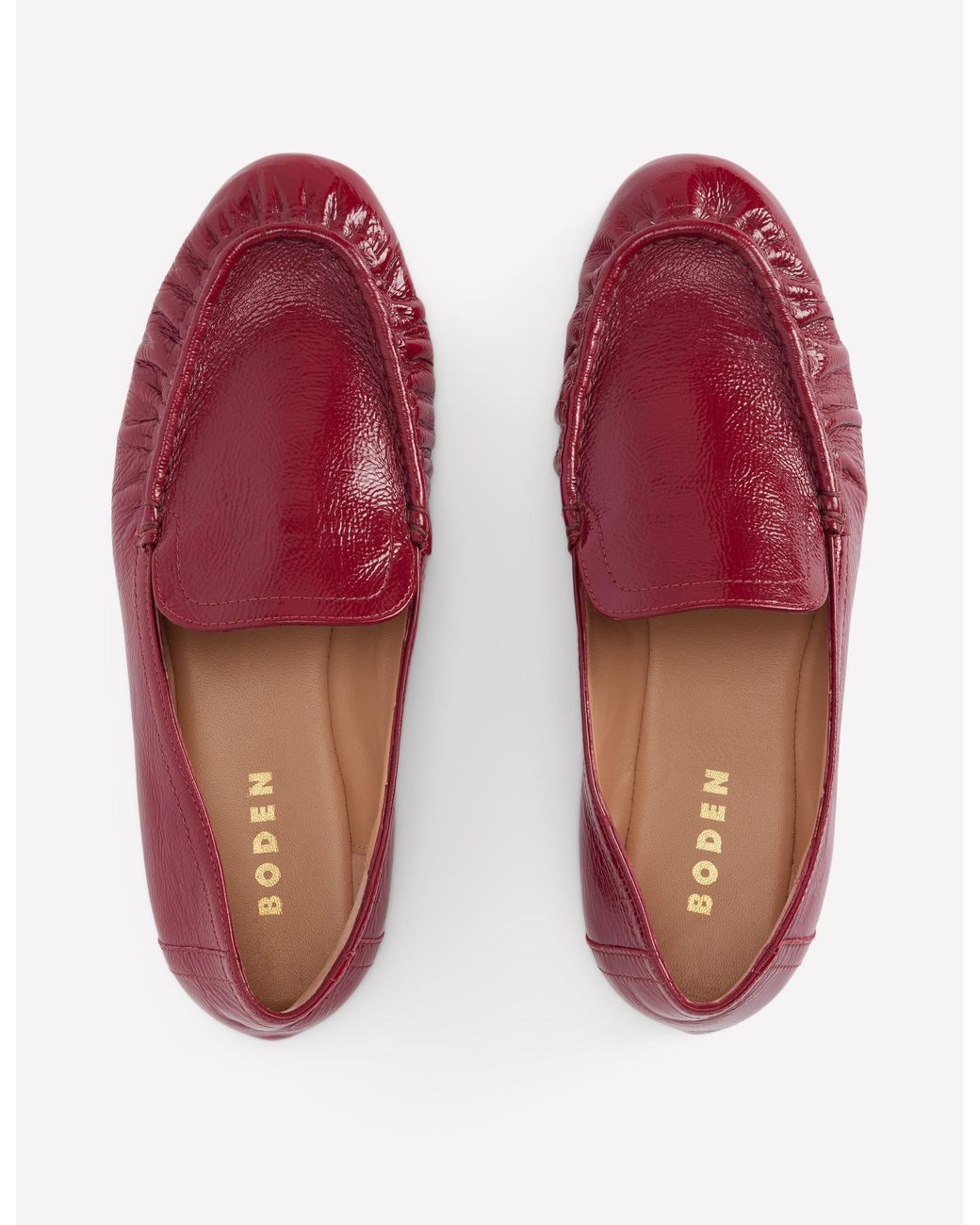 Boden Red Dinah Everyday Flexi Loafers