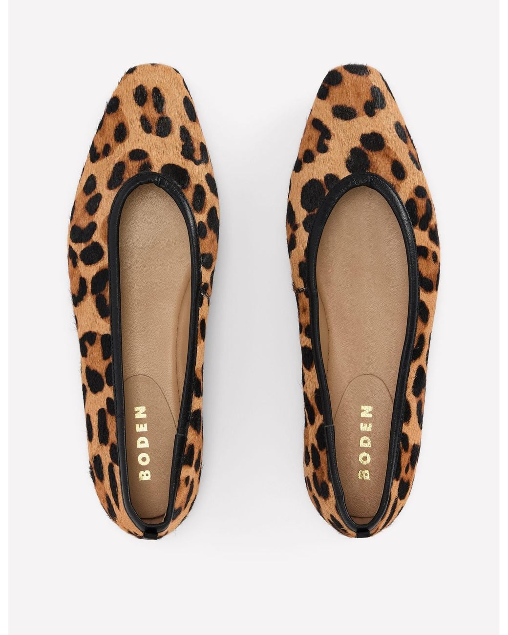 Boden White Nadia Flats