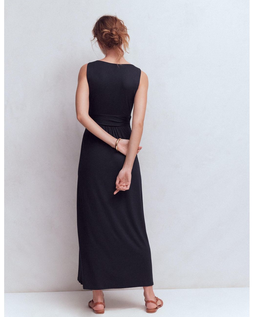 Boden Blue Antonia Jersey Maxi Dress
