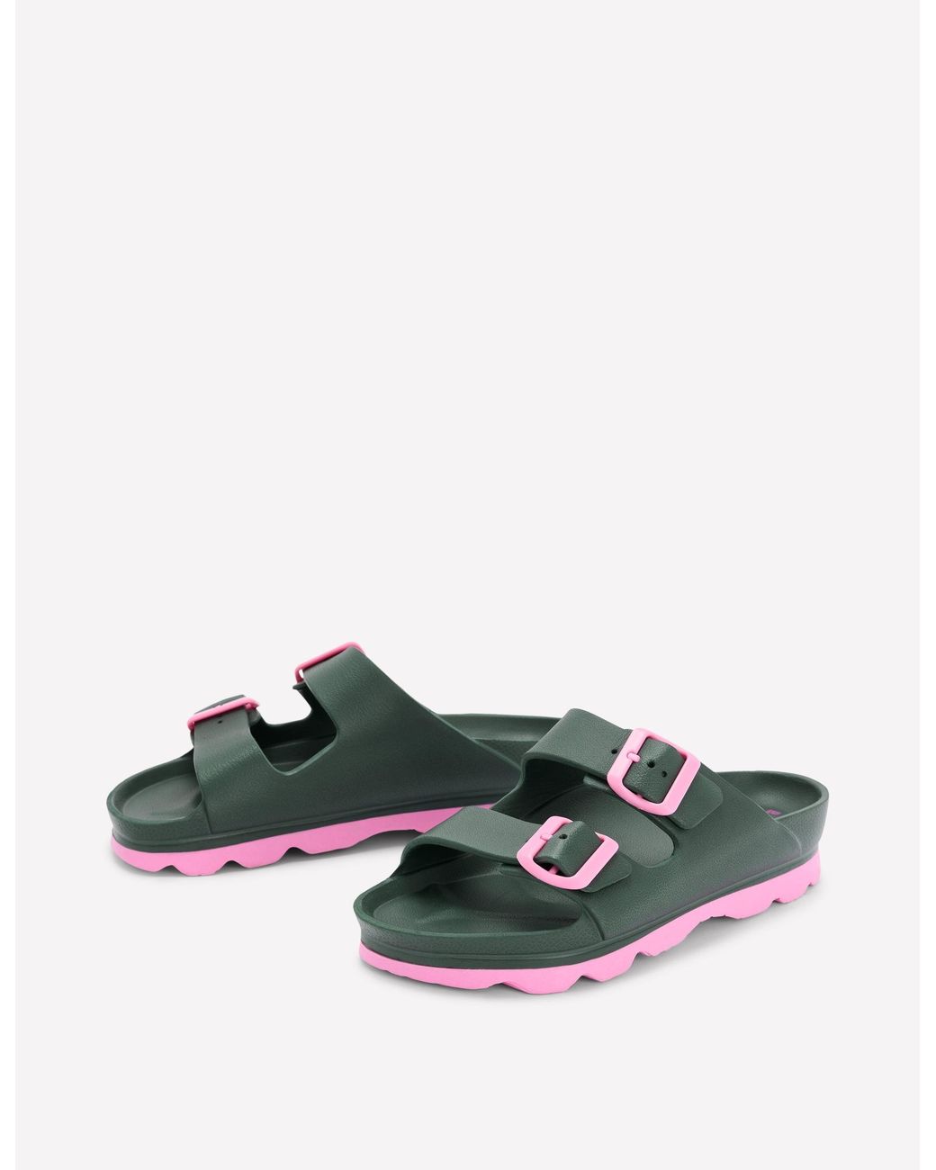 Boden Multicolor Lyla Double Buckle Sliders