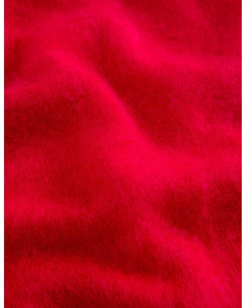 Boden Red Brushed Cashmere Beanie