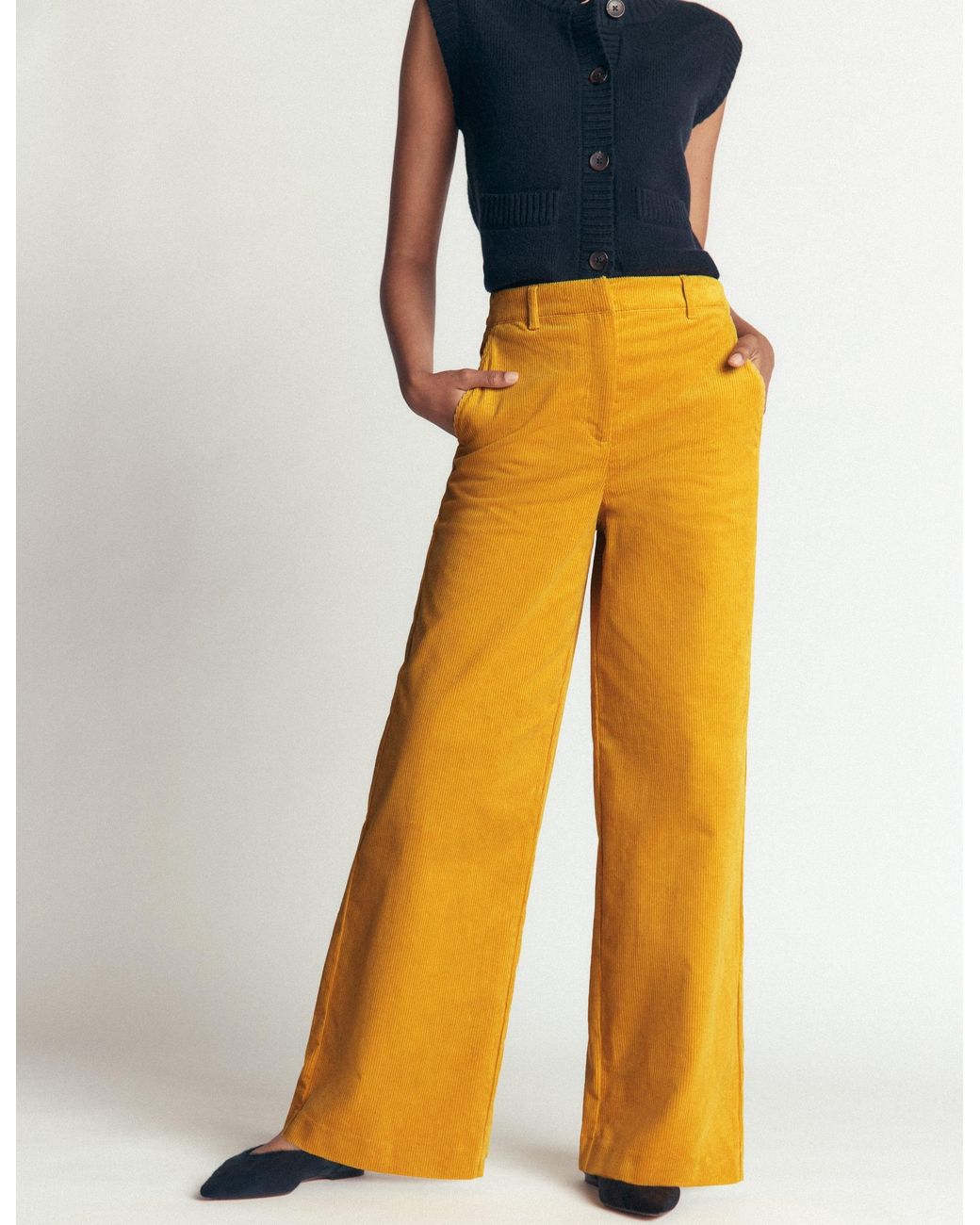 Boden Blue Belgravia Cord Pants