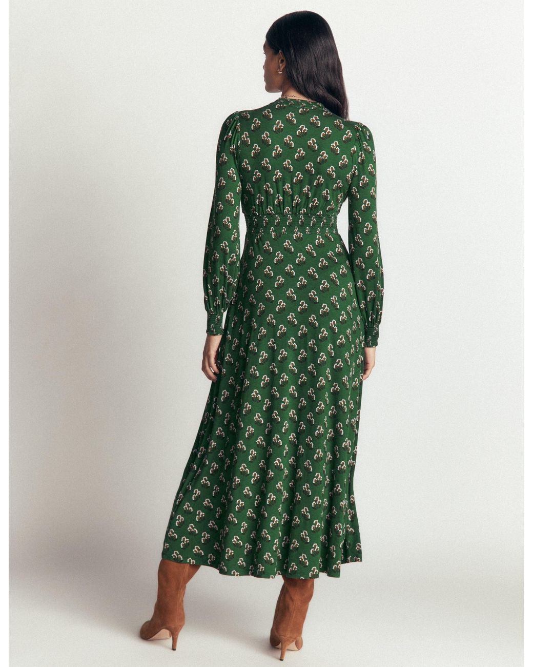 Boden Multicolor Georgia Jersey Midi Dress