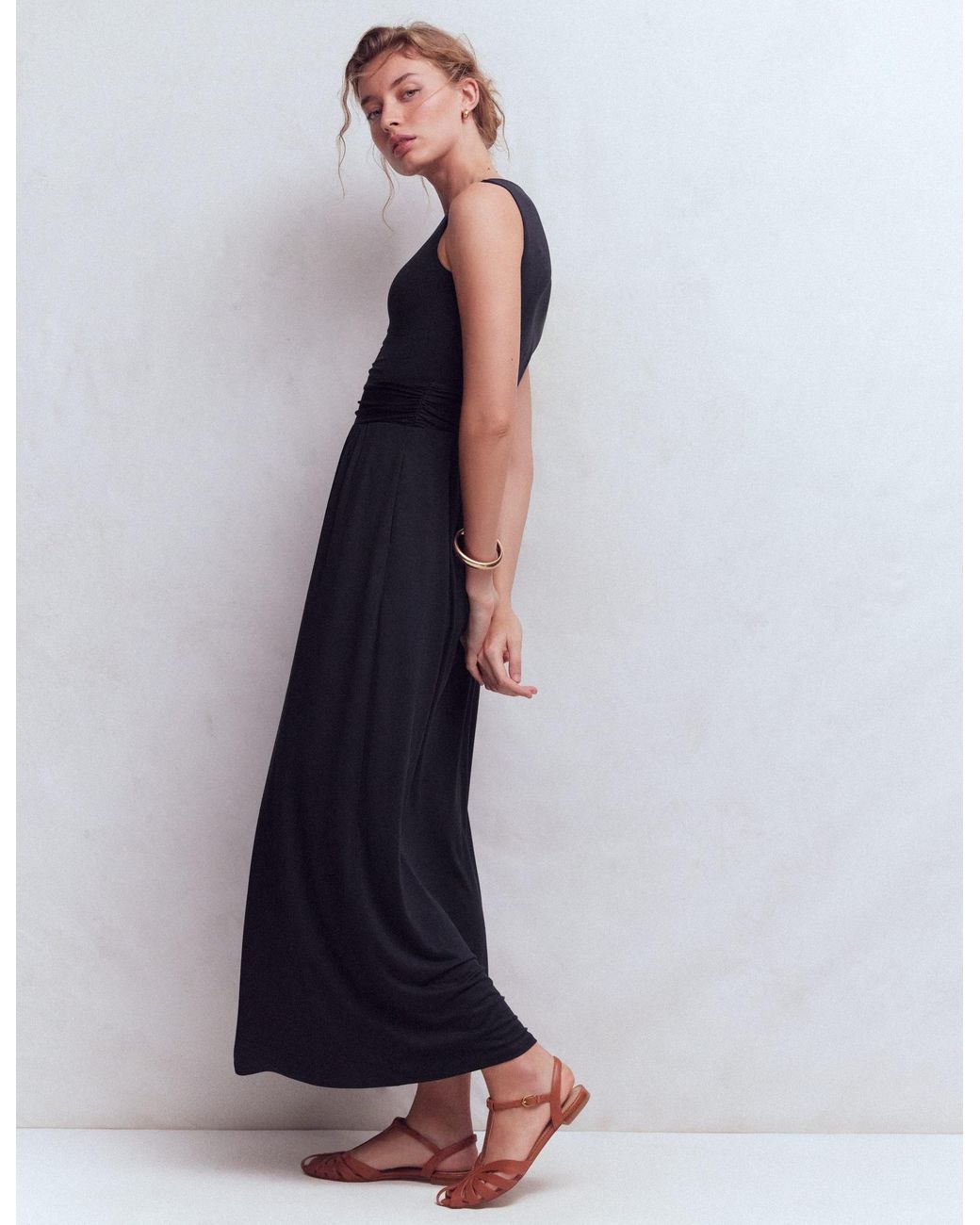 Boden Blue Antonia Jersey Maxi Dress