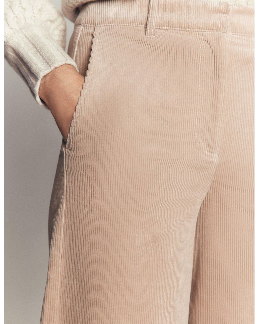 Boden Natural Belgravia Cord Pants