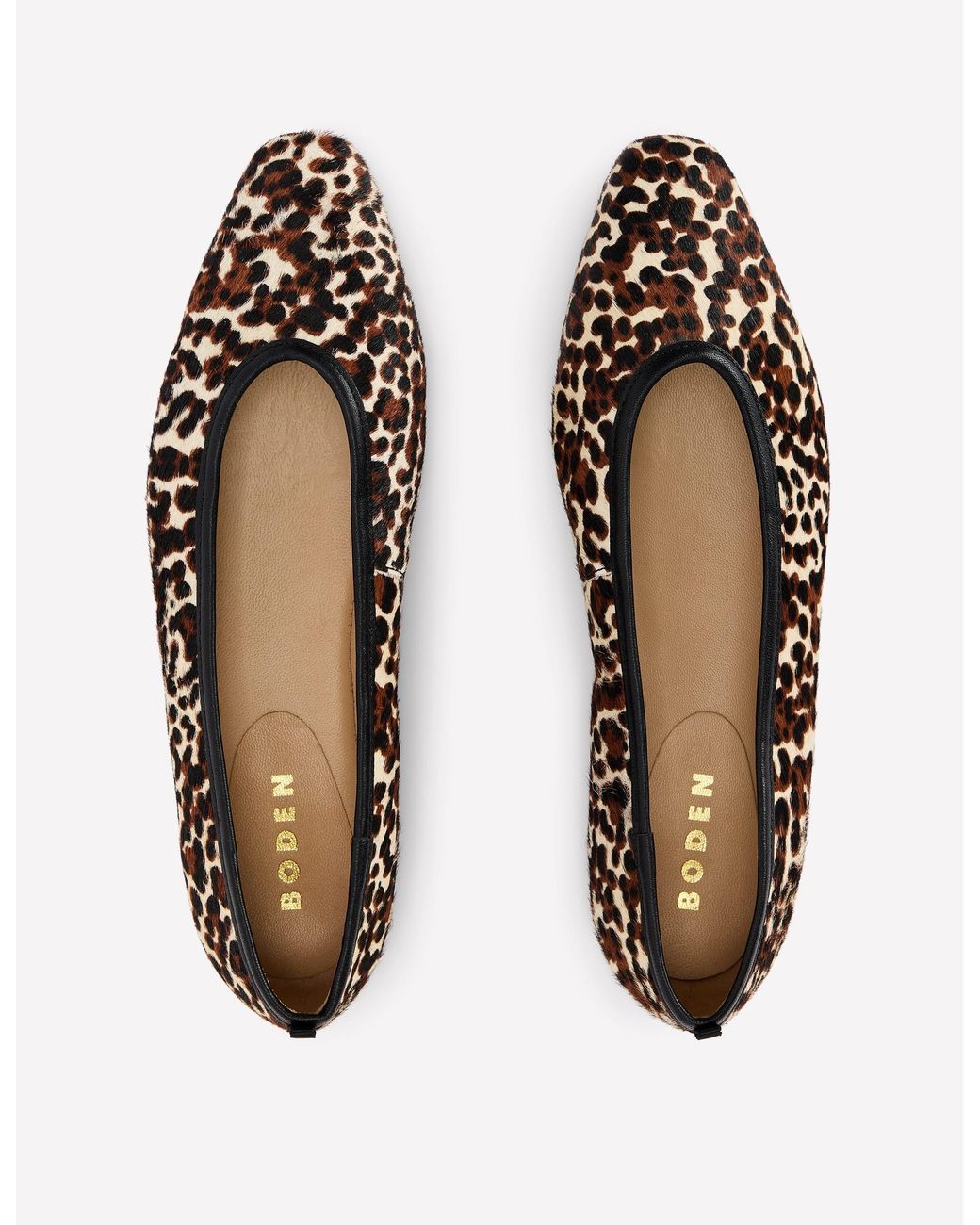 Boden White Nadia Flats