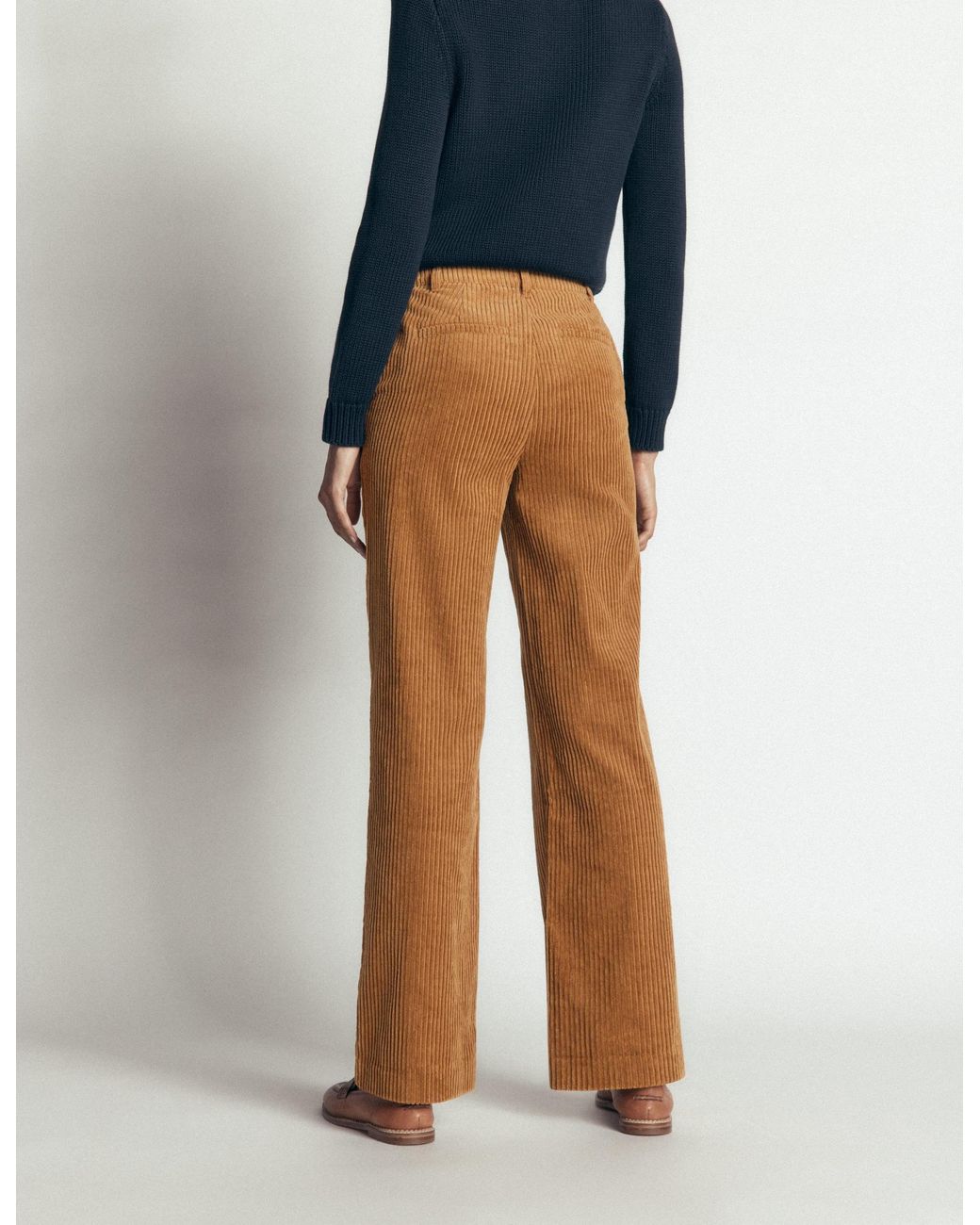 Boden Blue Fitzrovia Cord Column Pants