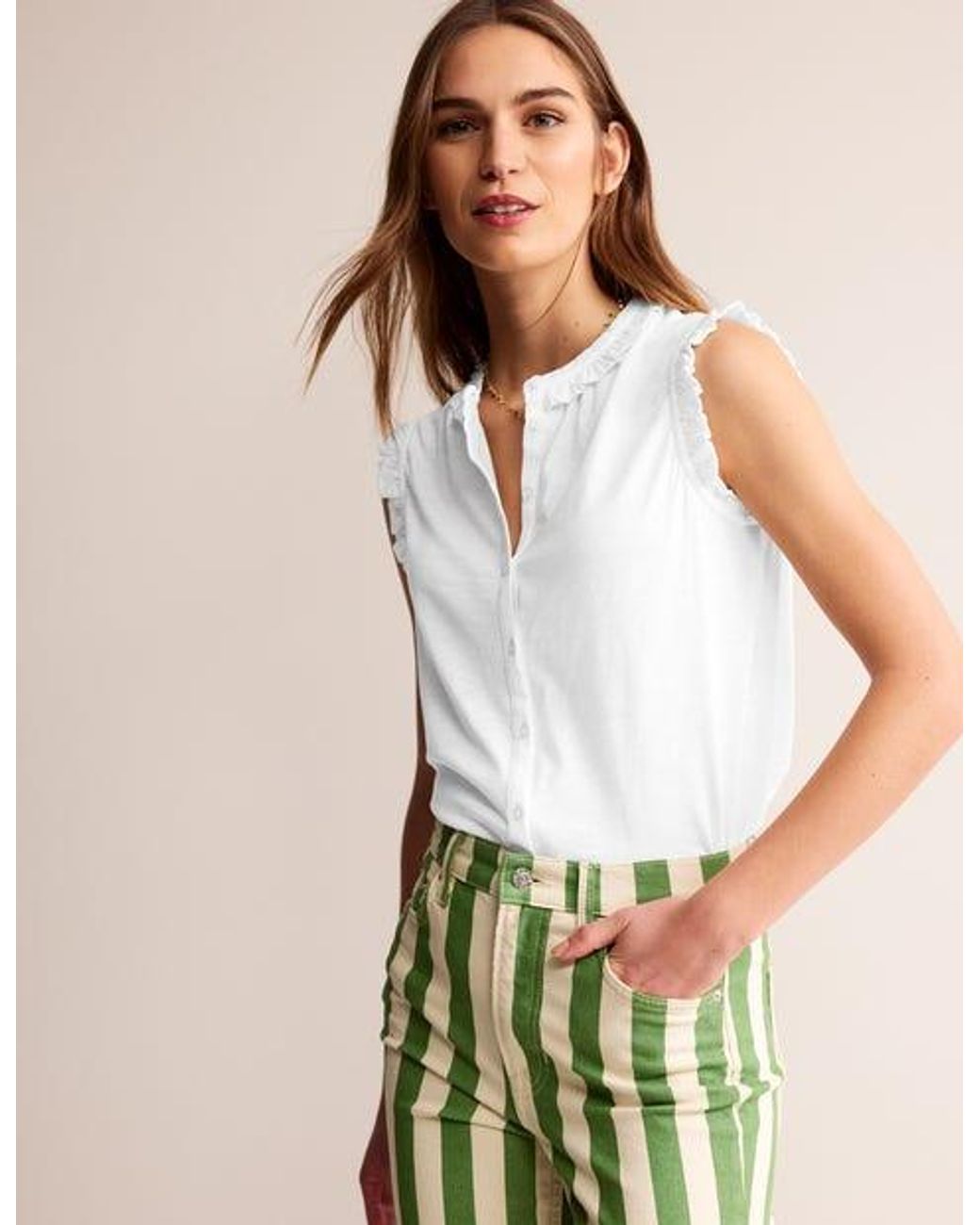 Boden sleeveless tops 2025