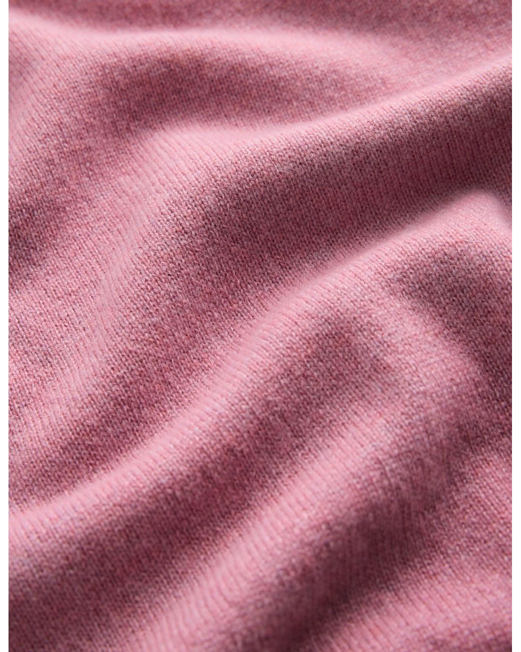 Boden Pink Elsie Cashmere Crew Jumper