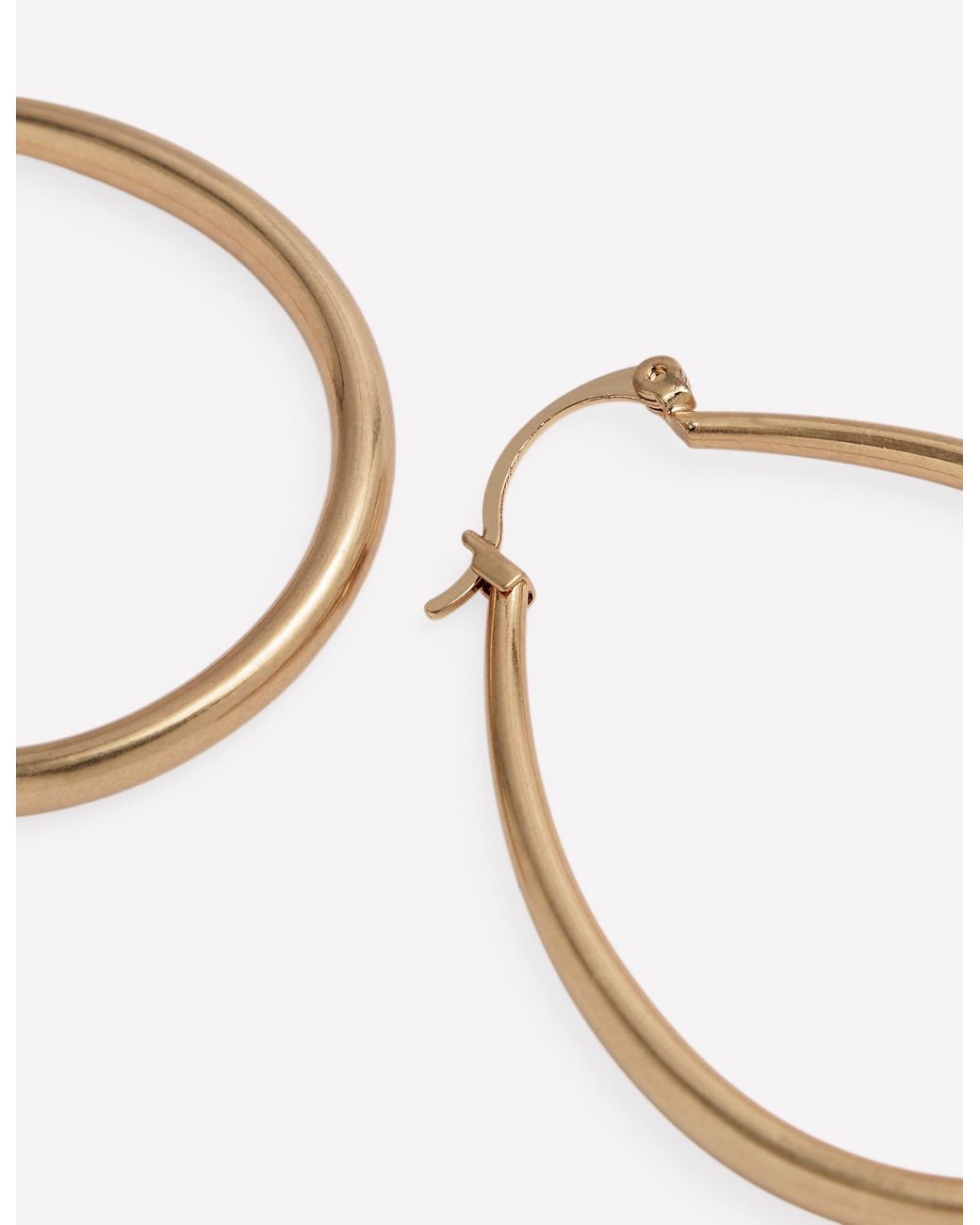 Boden Natural Large Metal Hoops