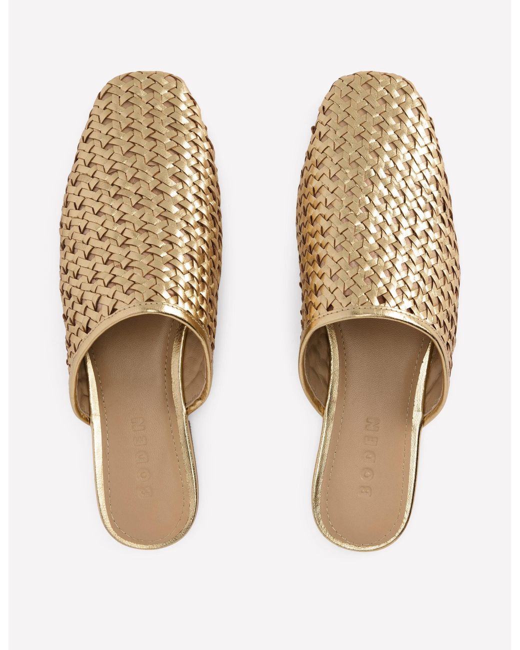 Boden Natural Mule Slipper Loafer