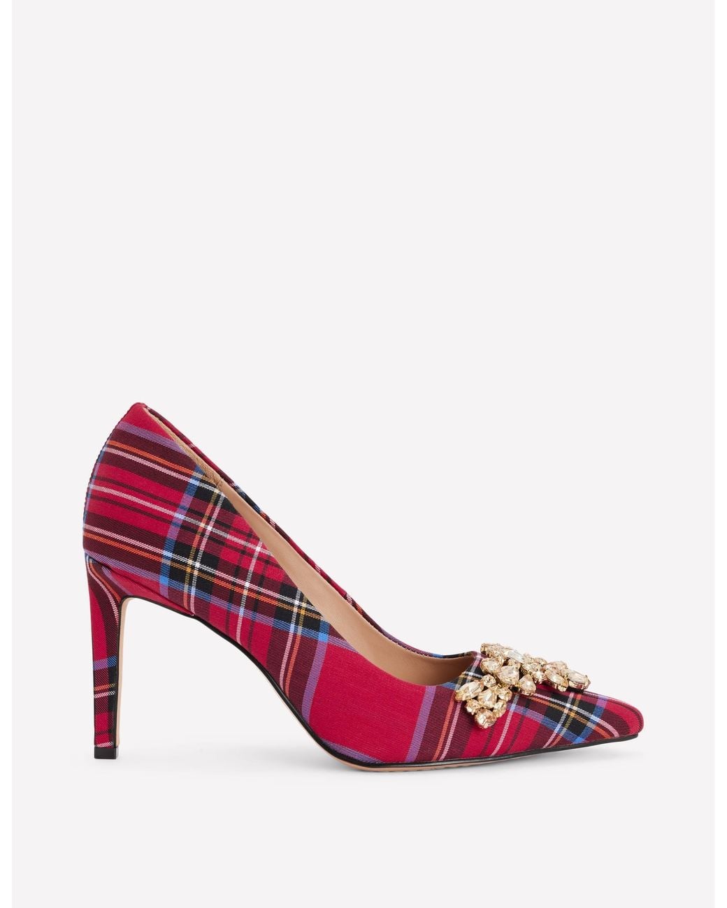 Boden Pink Embellished Court Shoes
