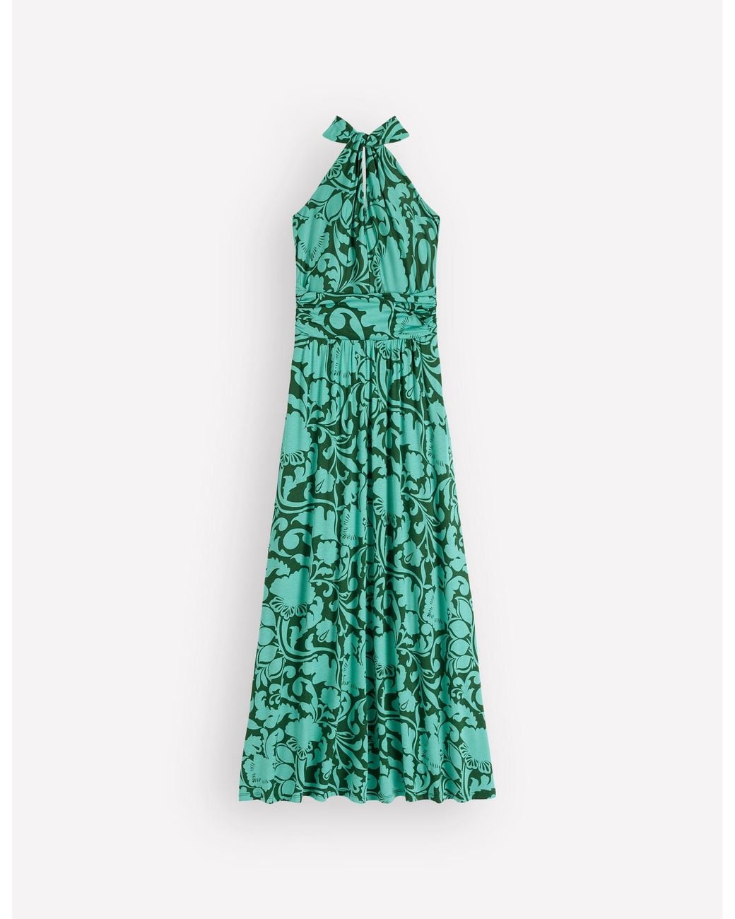 Boden Green Sydney Twist Neck Jersey Dress